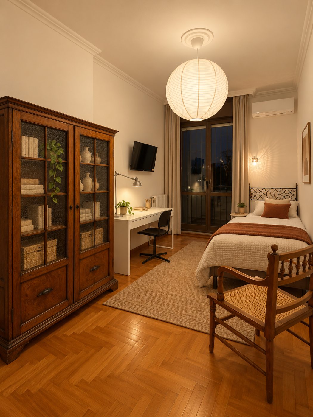 Stanza 3 – zona studio e libreria