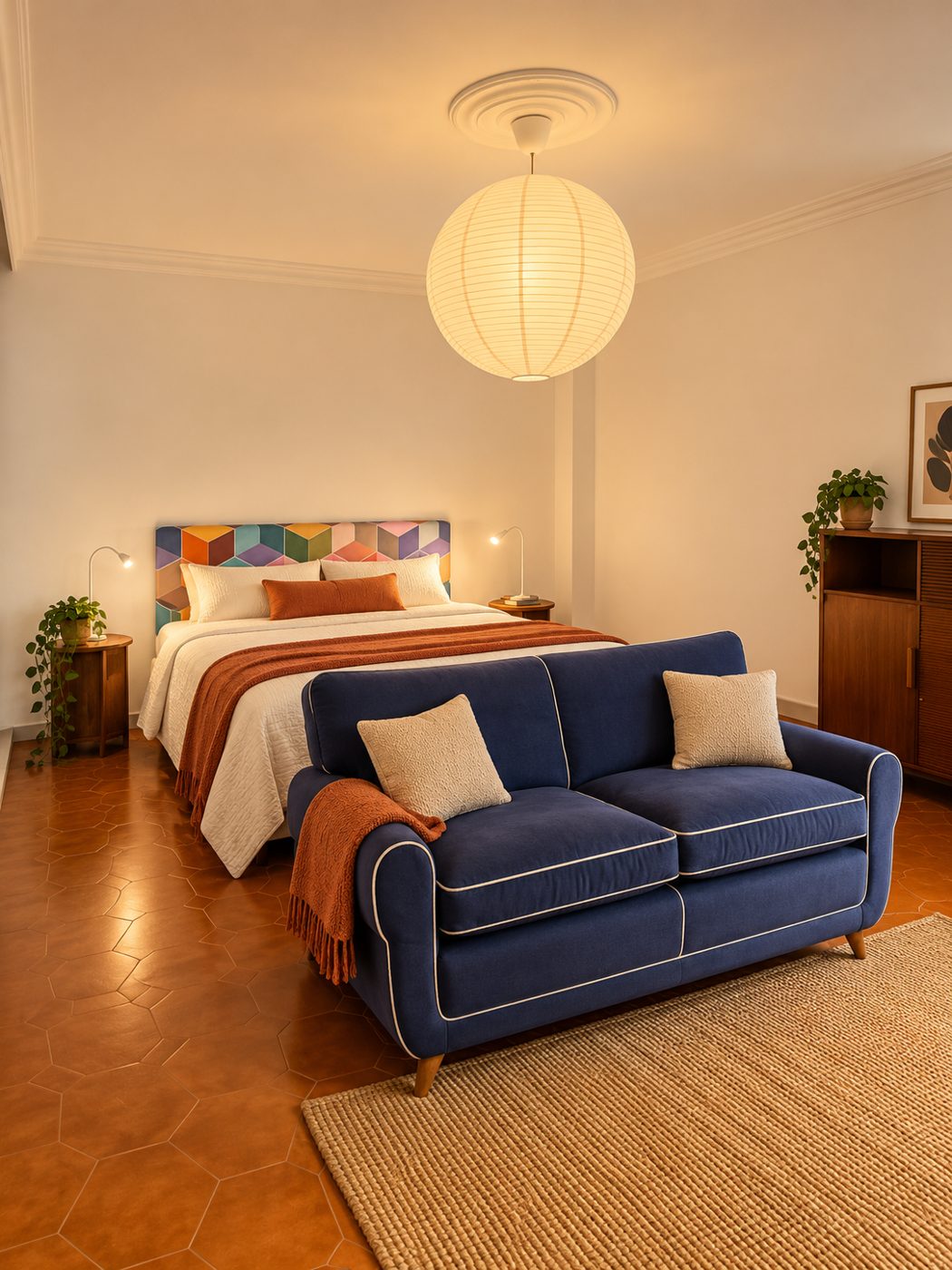 Stanza 5 – zona notte e living