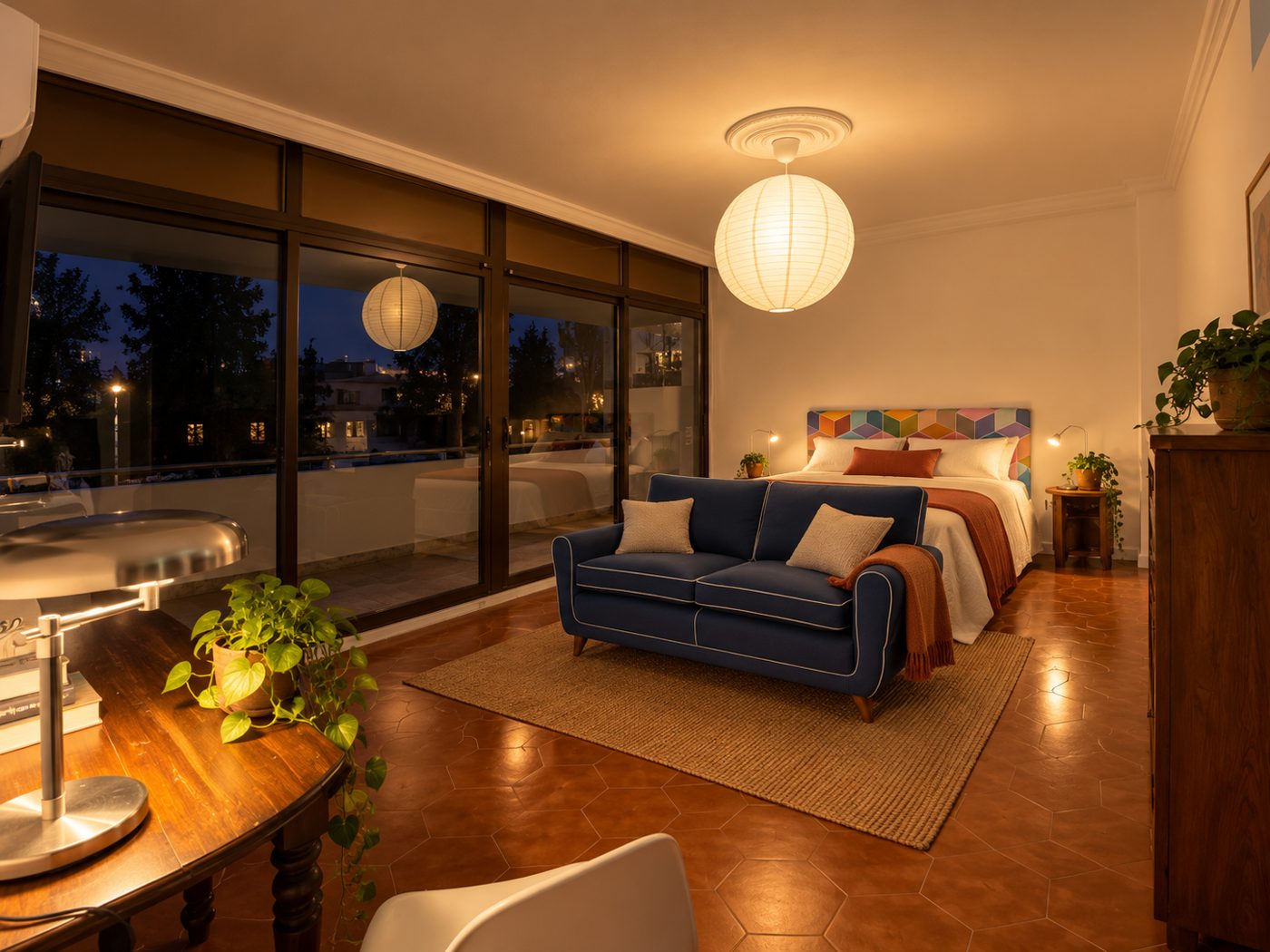 Stanza 5 – zona living serale
